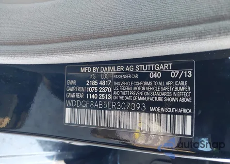 2014 Mercedes-Benz C 300 Sport 4Matic from USA, damaged, VIN WDDGF8AB5ER307393